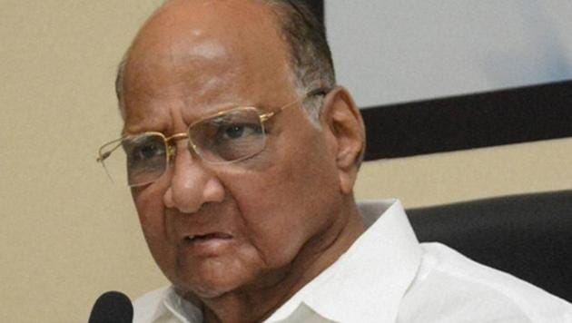 NCP chief Sharad Pawar addresses a press conference in Mumbai. (PTI Photo) NCP chief Sharad Pawar addresses a press conference in Mumbai. (PTI Photo)