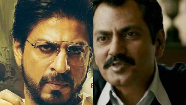 A typical Bollywood potboiler is supposed to ride on smart one-liners of the hero. And it is surprising that Nawazuddin Siddiqui’s dialogues are more entertaining than Shah Rukh Khan’s in Raees. A typical Bollywood potboiler is supposed to ride on smart one-liners of the hero. And it is surprising that Nawazuddin Siddiqui’s dialogues are more entertaining than Shah Rukh Khan’s in Raees.