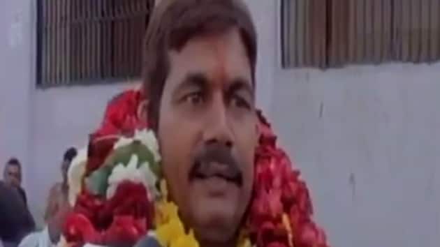 Gopal Chaudhary said “making money” is his sole agenda for contesting UP election.(ANI video screengrab)