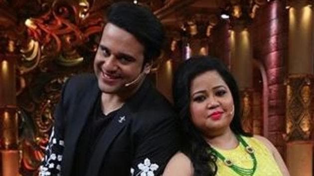 Standup comedian Bharti Singh and Krushna Abhishek have been co-hosts for Comedy Nights Bachao.
