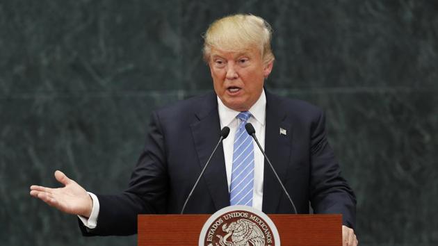 US President Donald Trump has vowed to build up the military, which he says has become dangerously depleted. (AP File Photo) US President Donald Trump has vowed to build up the military, which he says has become dangerously depleted. (AP File Photo)