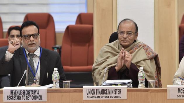 Finance Minister Arun Jaitley chairing a GST Council Meeting in New Delhi (PTI) Finance Minister Arun Jaitley chairing a GST Council Meeting in New Delhi (PTI)