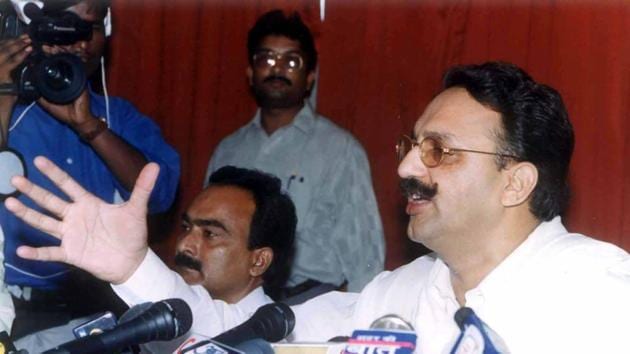 The Samajwadi Party on Thursday said that inclusion of gangster turned politician Mukhtar Ansari in the Bahujan Samaj Party (BSP) exposes the mentality of the Mayawati-led party.(PTI File Photo)