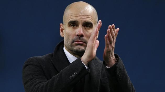 Manchester City FC boss Pep Guardiola is under pressure to salvage something from the season after conceding the Premier League title was beyond his side (REUTERS) Manchester City FC boss Pep Guardiola is under pressure to salvage something from the season after conceding the Premier League title was beyond his side (REUTERS)