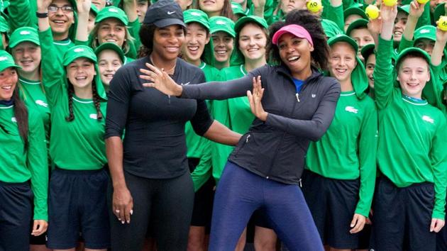 Serena (left) and her sister Venus know no matter who loses, a Williams will win this Australian Open.(AFP)