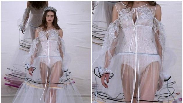 Alexis Mabille: Which star will dare to step out in this see-through Alexis Mabille gown, celebrating the contemporary princess? (AFP) Alexis Mabille: Which star will dare to step out in this see-through Alexis Mabille gown, celebrating the contemporary princess? (AFP)