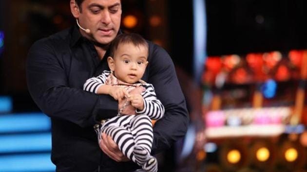 Or when Salman Khan’s sweet little nephew came visiting.