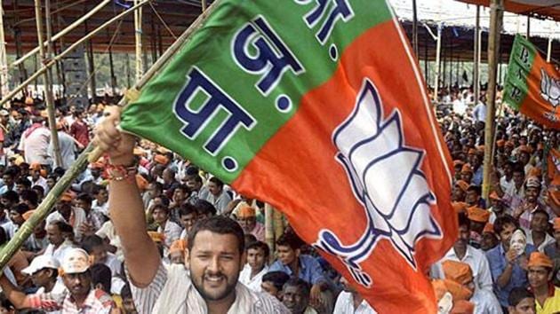 The BJP is not just deprived of local leaders, but is also now working without an agenda. All it has going for it is Modi, and careful caste arithmetic -- which could just about help it scrape through.(PTI File Photo)