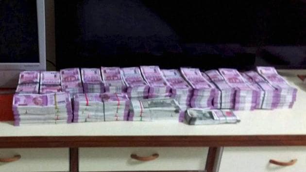 Crores have been seized in Uttar Pradesh after the model code of conduct was enforced in the state.(PTI File Photo)