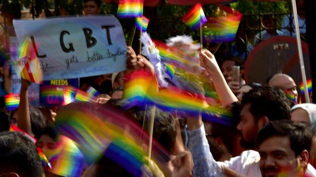 India’s biggest pride march pushes to decriminalise homosexuality and demand equal rights. (Arijit Sen/HT PHOTO)