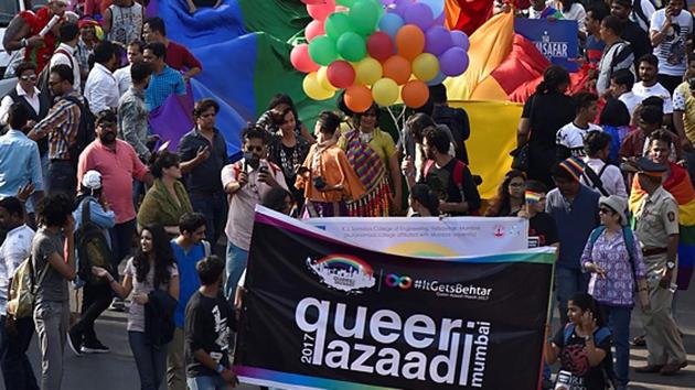 January is known as Pride Month in the city. (Arijit Sen/HT PHOTO)