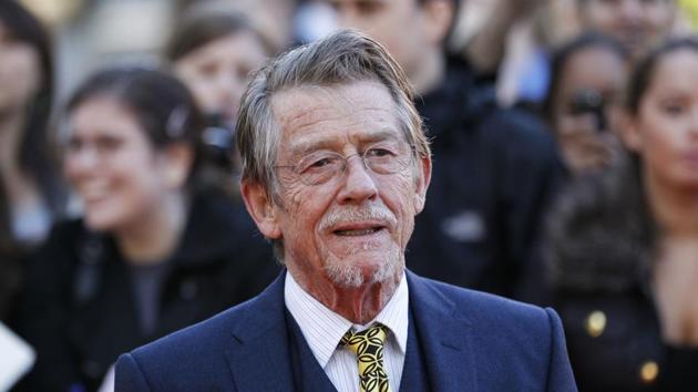 This 2011, file photo shows British actor and cast member John Hurt arriving for the UK film premiere of Tinker Tailor Soldier Spy at the BFI Southbank in London. Hurt’s agent Charles McDonald says the actor, who battled pancreatic cancer, died Friday in London. (AP) This 2011, file photo shows British actor and cast member John Hurt arriving for the UK film premiere of Tinker Tailor Soldier Spy at the BFI Southbank in London. Hurt’s agent Charles McDonald says the actor, who battled pancreatic cancer, died Friday in London. (AP)