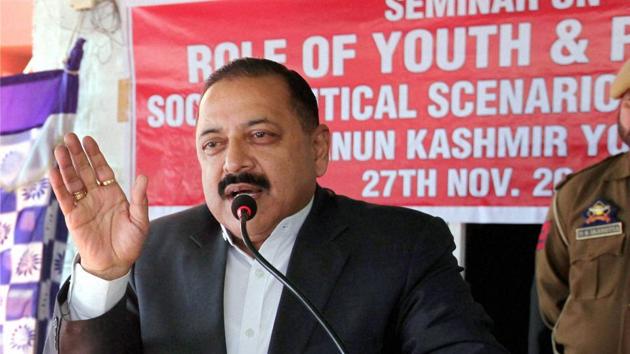 File photo of Union minister Jitendra Singh. (PTI Photo) File photo of Union minister Jitendra Singh. (PTI Photo)