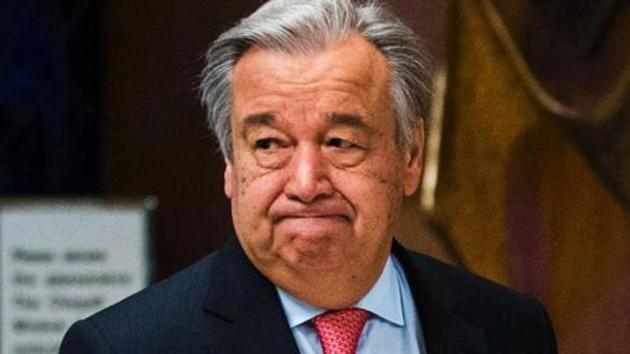 United Nations Secretary-General Antonio Guterres said anti-Semitism is alive and kicking, and Irrationality and intolerance are back. (AFP File Photo) United Nations Secretary-General Antonio Guterres said anti-Semitism is alive and kicking, and Irrationality and intolerance are back. (AFP File Photo)