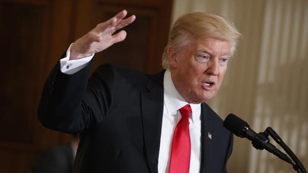 Donald Trump’s executive order, signed Friday, suspends the arrival of refugees for at least 120 days and bars visas for travellers from seven Muslim majority countries for the next three months. (AP File Photo) Donald Trump’s executive order, signed Friday, suspends the arrival of refugees for at least 120 days and bars visas for travellers from seven Muslim majority countries for the next three months. (AP File Photo)