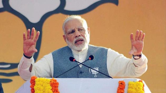 Narendra Modi on Sunday exhorted students and their families to treat exams as a festival and not as a source of stress, saying they should “smile more to score more” and not take it as “test of life”. (PTI File Photo) Narendra Modi on Sunday exhorted students and their families to treat exams as a festival and not as a source of stress, saying they should “smile more to score more” and not take it as “test of life”. (PTI File Photo)