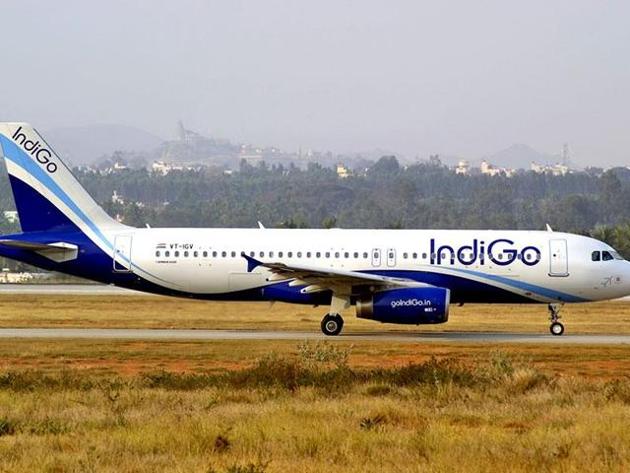 Indigo airlines claimed that its twitter account was hacked from a device located in Texas, USA.(HT Photo)