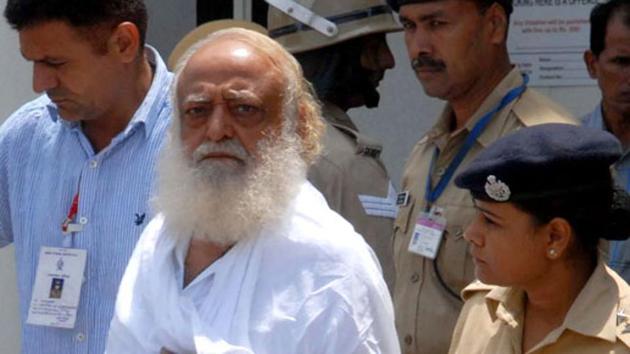 Asaram has been in a jail in Jodhpur since September 2013. Two months later he, along with his son Narayan Sai, were booked for the alleged rape of two sisters at their ashram in Gujarat's Surat.(AFP File Photo)