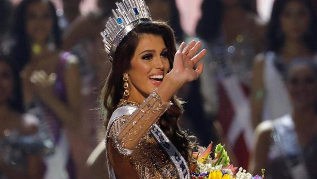 Miss France Iris Mittenaere waves after being declared winner in the Miss Universe beauty pageant in Manila. (REUTERS) Miss France Iris Mittenaere waves after being declared winner in the Miss Universe beauty pageant in Manila. (REUTERS)