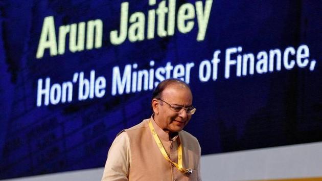 Finance minister Arun Jaitley attends a seminar on the Goods and Services Tax (GST) issues during the Vibrant Gujarat investor summit in Gandhinagar.(Reuters file photo) Finance minister Arun Jaitley attends a seminar on the Goods and Services Tax (GST) issues during the Vibrant Gujarat investor summit in Gandhinagar.(Reuters file photo)