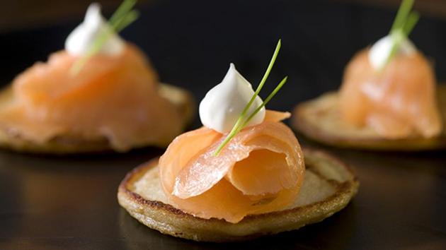 Blinis, Russia: Traditionally, blinis are baked in a Russian oven. The process of preparing blinis is still referred to as baking in Russian, even though they are nowadays pan-fried, like pancakes. French crêpes made from unyeasted batter (usually made of flour, milk, and eggs) are also common in Russia. (Istock.com) Blinis, Russia: Traditionally, blinis are baked in a Russian oven. The process of preparing blinis is still referred to as baking in Russian, even though they are nowadays pan-fried, like pancakes. French crêpes made from unyeasted batter (usually made of flour, milk, and eggs) are also common in Russia. (Istock.com)