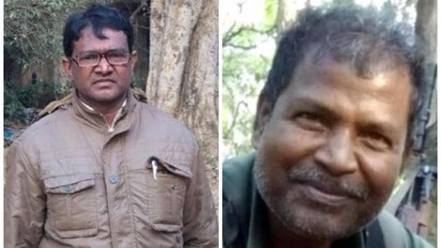 Shailendra Baskey (L) and Kanu Munda (R). (HT Photo) Shailendra Baskey (L) and Kanu Munda (R). (HT Photo)