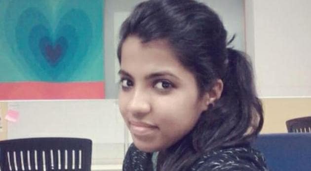 Rasila Raju OP, was found strangled with a computer cable at her workplace in Hinjewadi IT park near Pune. (HT photo) Rasila Raju OP, was found strangled with a computer cable at her workplace in Hinjewadi IT park near Pune. (HT photo)