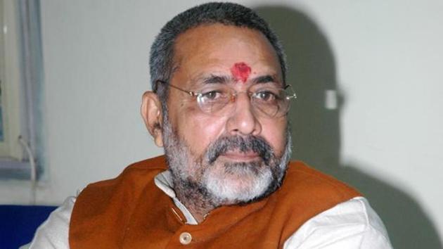 Giriraj Singh has in the past come up with remarks on the need for Hindus to have more children in order to prevent the community from being overrun by Muslims — based on nothing more than his prejudices