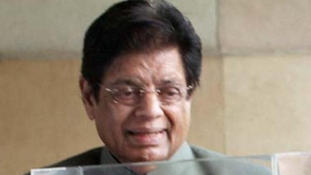 IUML leader E Ahamed collapsed in Parliament’s Central Hall.(PTI File Photo)