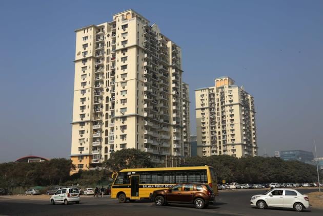 Budget 2017 is expected to provide some cheer to the real estate sector in the form of more tax benefits for first-time homebuyers and clarity on the Pradhan Mantri Awas Yojana.(Sanchit Khanna, HT Photo)