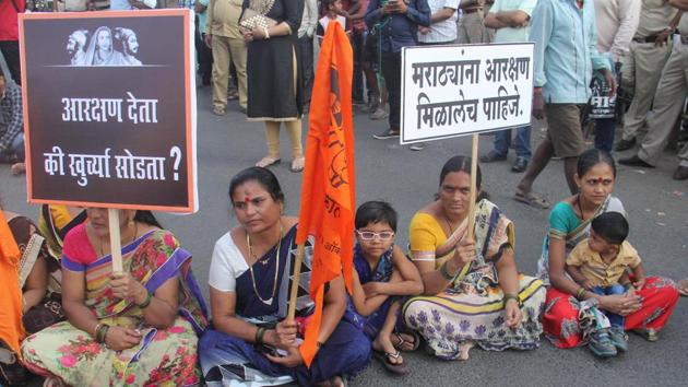 Though the road blockades were planned between 11am and 2 pm, at most of the places it started early. (Pramod Thakur/HT PHOTO)