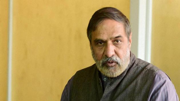 Congress leader Anand Sharma said both students and IT professionals will be hurt by the proposed measure which he dubbed as an “unfair practice” by the United States.(PTI File)