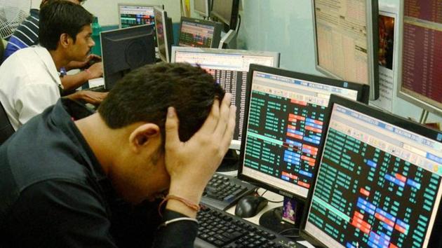 The fall in stock prices are a result of growing investor discomfort with the newly proposed bill in the US that aims to rework the H1-B visa programme, under Donald Trump’s presidential regime. (PTI File Photo) The fall in stock prices are a result of growing investor discomfort with the newly proposed bill in the US that aims to rework the H1-B visa programme, under Donald Trump’s presidential regime. (PTI File Photo)