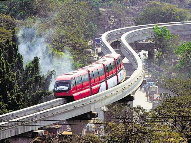 The Chembur-Wadala corridor, which was commissioned on February 1, 2014, has an average ridership between 18,000 and 19,000 passengers daily.(HT file photo)