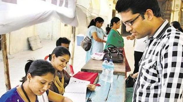 The Bombay high court on Tuesday granted a temporary stay to teachers from doing election duties until the next hearing.(HT Photo)