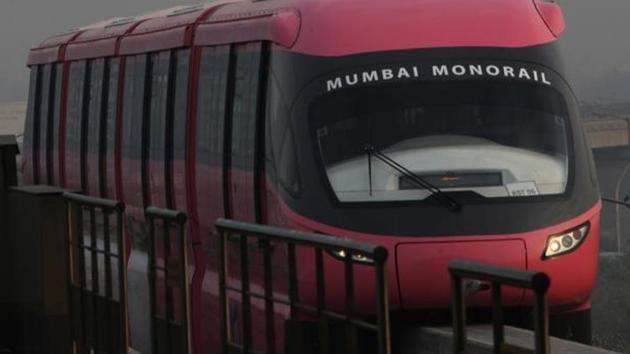 The state authorities first want the 10.24-km Phase-II of the Mumbai Monorail to be commissioned(HT FILE)