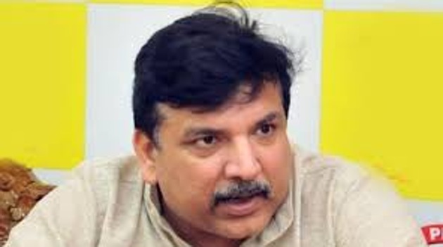 Sanjay Singh told a press conference here that AAP had lodged a complaint against Sukhbir with the Election Commission.(HT File Photo)