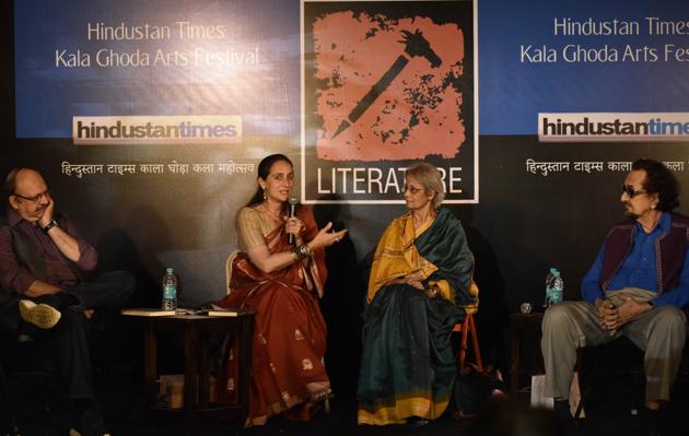 Film and theatre personalities discuss theatre during the previous edition of Kala Ghoda festival.(HT file photo)