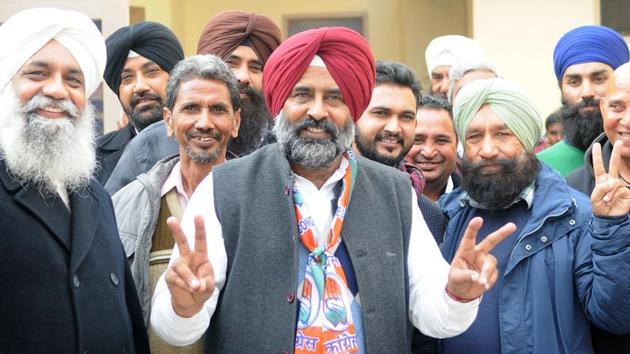 Congress’ Pargat Singh is pitted against AAP’s Harkrishan Singh Walia and SAD has filled Sarabjit Singh Makkar, who had earlier contested (2012) from Kapurthala and lost to congress candidate Rana Gurjit Singh. (Anil Dayal/HT)