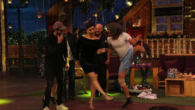 Dr Mashoor Gulati, played by Sunil Grover on the show, also met them. (Pramod Thakur/HT Photo)
