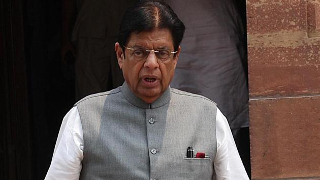 E Ahamed, a former minister in the UPA government and a longtime Indian Union Muslim League MP from Kerala, was admitted to Ram Manohar Lohia Hospital after he suffered a cardiac arrest in parliament’s Central Hall on Tuesday. (HT photo) E Ahamed, a former minister in the UPA government and a longtime Indian Union Muslim League MP from Kerala, was admitted to Ram Manohar Lohia Hospital after he suffered a cardiac arrest in parliament’s Central Hall on Tuesday. (HT photo)