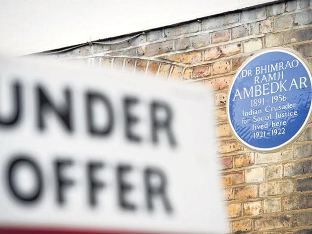 A view of the former home of Dr BR Ambedkar in north London. (AFP file) A view of the former home of Dr BR Ambedkar in north London. (AFP file)