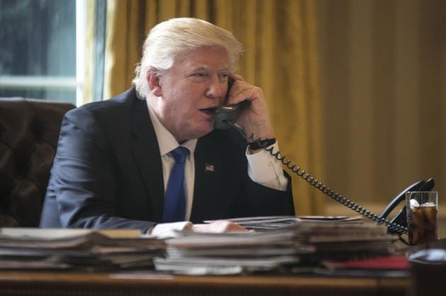Trump reportedly ended his call with Turnbull — expected to last an hour — in just 25 minutes.(NYT) Trump reportedly ended his call with Turnbull — expected to last an hour — in just 25 minutes.(NYT)