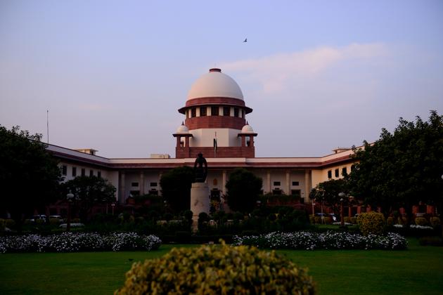 The Supreme Court will deal with the question whether ’media trial’ hampers the judicial trial. (HT Photo) The Supreme Court will deal with the question whether ’media trial’ hampers the judicial trial. (HT Photo)