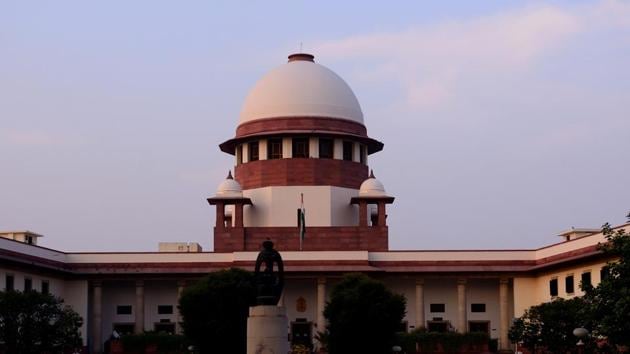 A photo of the Supreme Court of India in New Delhi. (HT File Photo) A photo of the Supreme Court of India in New Delhi. (HT File Photo)