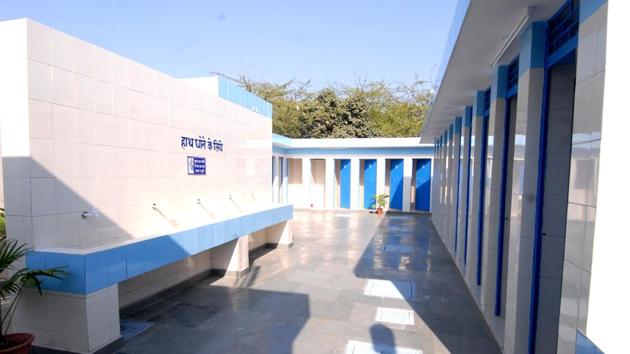 In old toilet complexes, where construction is not possible, the agency is installing western seats so that differently abled individuals can use these. In old toilet complexes, where construction is not possible, the agency is installing western seats so that differently abled individuals can use these.