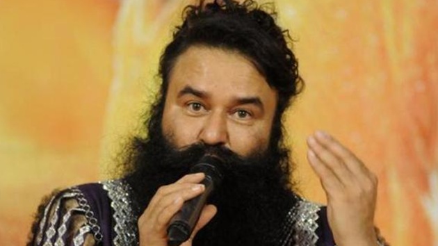 Dera Sacha Sauda head Gurmeet Ram Rahim Singh(HT File Photo)