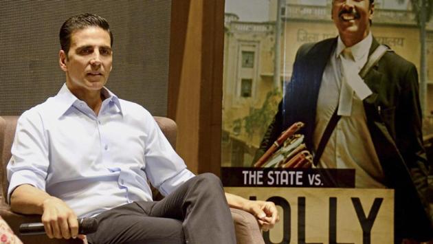 Akshay Kumar is playing a lawyer in Jolly LLB 2. (PTI) Akshay Kumar is playing a lawyer in Jolly LLB 2. (PTI)