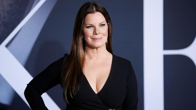 Cast member Marcia Gay Harden poses at the premiere of the film Fifty Shades Darker. (Reuters)
