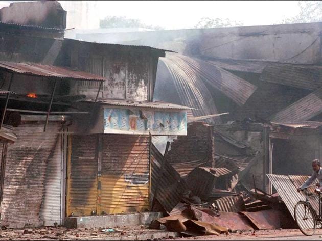 Riots had sparked in Gujarat after Sabarmati Express was torched at Godhra railway station in 2002.(File Photo)